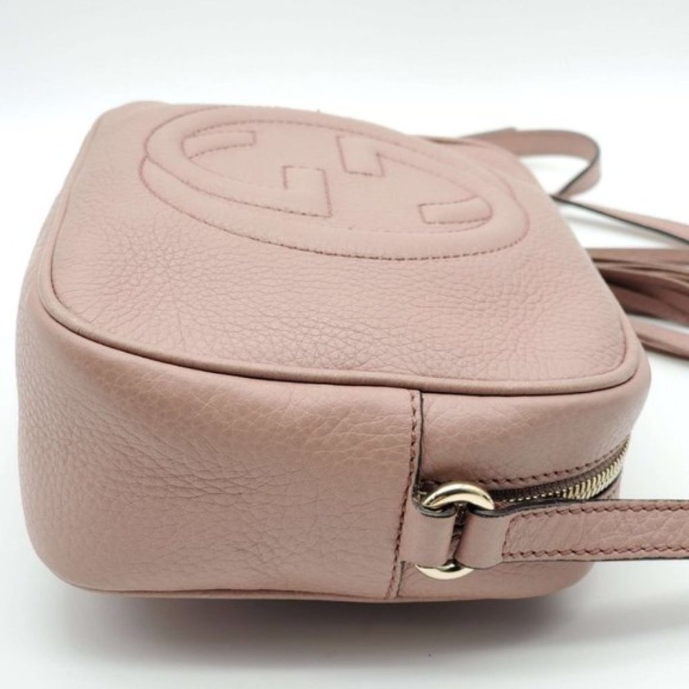 Gucci Disco Soho Camera Leather Crossbody Bag - Picture 9 of 16